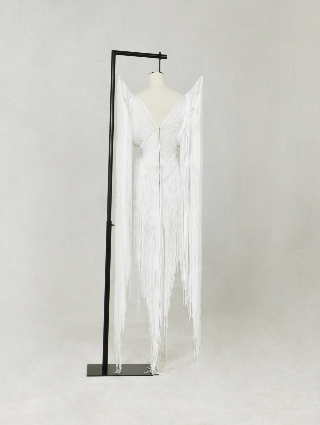 Savage by Boni macrame bridal accessory side view
