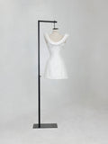 Savage by Boni micro wedding dress with oversized collar front view